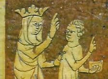 Part of a tile in the Tring Tiles series