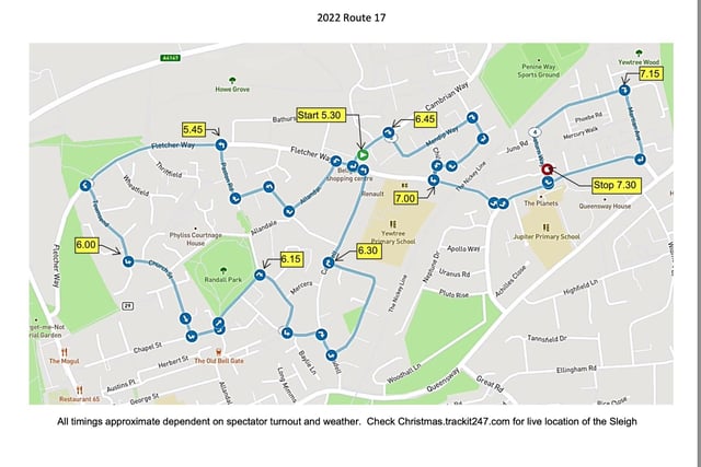 25 November - Route 17: Highfield