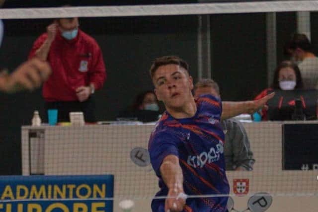 Zack Bobrowski, from Berkhamsted, continues on the scheme for a fifth year. The top-ranked men’s singles badminton player in Hertfordshire