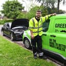 Movember and Green Flag hit the streets with a roadside pit stop like no other – turning car trouble into a chance to talk about men’s health.
