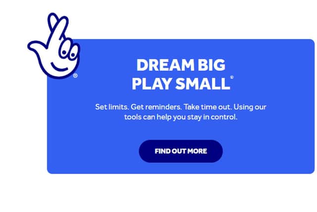 National Lottery website