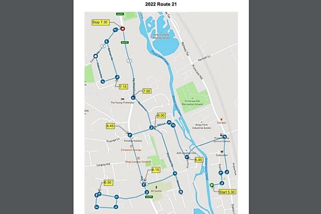 27 November - Route 2: Kings Langley