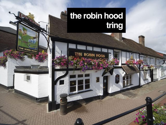 The Robin Hood in Tring can be found at 1 Brook Street (HP23 5ED)