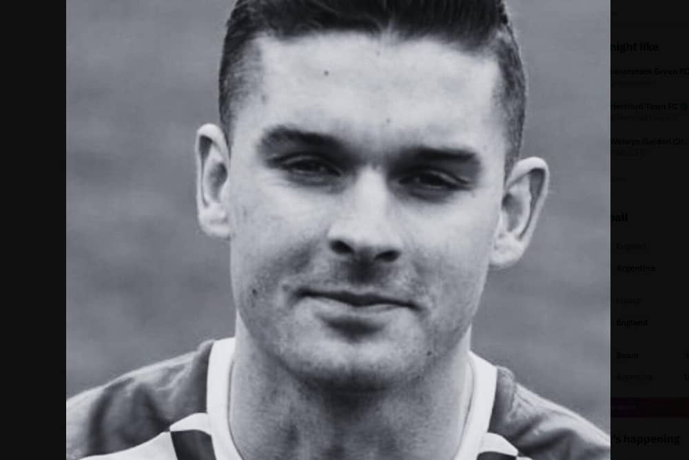 Max Farrelly. Image: Berkhamsted FC.