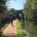 Cycling on the canal towpath, a healthier way to travel