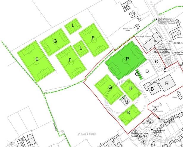 Proposed plans for Redbourn Recreation Centre. Credit: The Sports Consultancy/St Albans City & District Council.