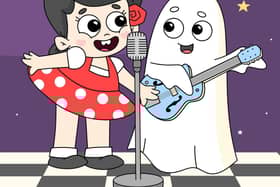 RockaBetty & Ghost on stage