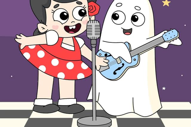 RockaBetty & Ghost on stage