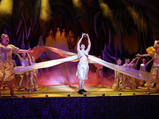 The show feature spectacular song and dance routines