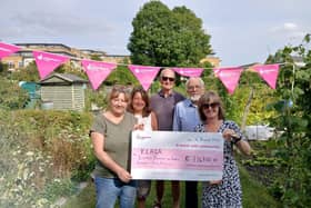 KLAGA Committee members celebrating their Lottery Community Fund Award