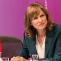 Fiona Bruce, the host of Question Time