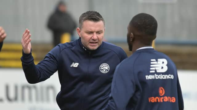 Brad Quinton took responsibility for Saturday's loss. Photo: Hemel Hempstead Town FC.