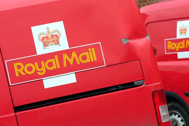 Royal Mail vans