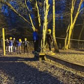 Evening activities at Phasels Wood