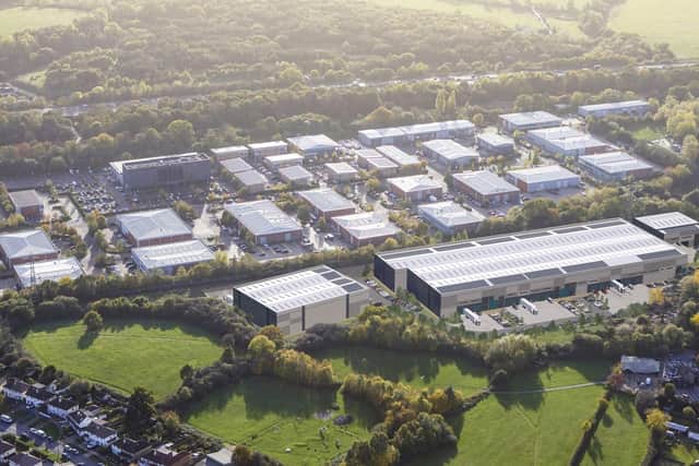 The hub will consist of 13 units