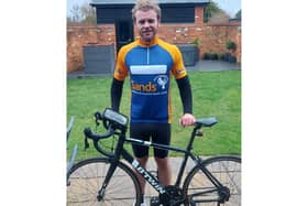 Luke will finish his 2000 mile cycle tour in Hemel Hempstead.