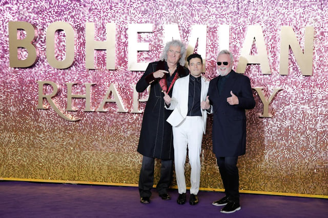 Rami Malek won an Academy Award for his portal of Queen frontman Freddie Mercury in 2018's Bohemian Rhapsody. To recreate the band's performance at Live Aid in 1985, a replica of Wembley Stadium stage was set up at Bovingdon Airfield.