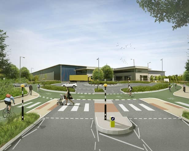Hemel Hempstead could see a ‘Dutch style’ roundabout in Boundary Way.