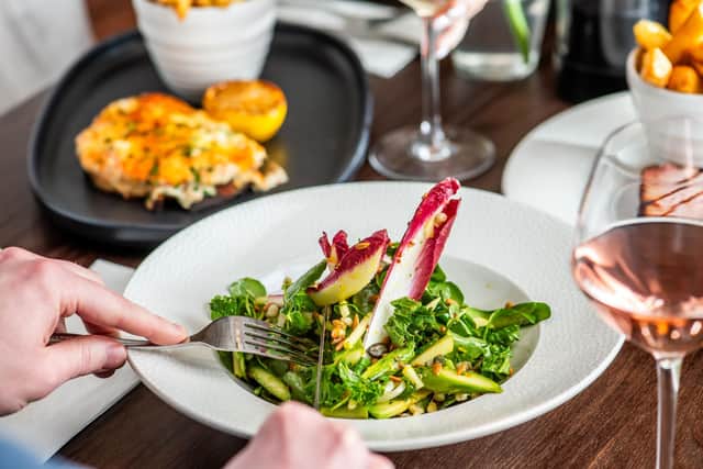 The recently revamped menu is perfect for al fresco dining.