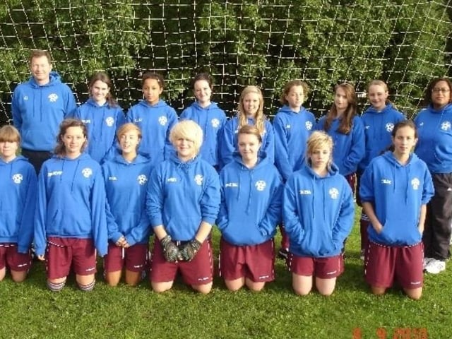 Hemel U15 Girls in 2010