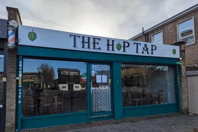 The Hop Tap in Hemel Hempstead's Market Square took 'Best Newcomer'. The Hop Tap opened in November 2024.