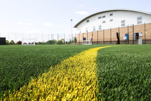 Longdean Schools New Non-Infill Sports Pitch by Notts Sport