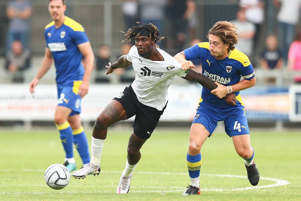 Ade Azeez in action for Dartford in 2021. Photo: Getty Images.