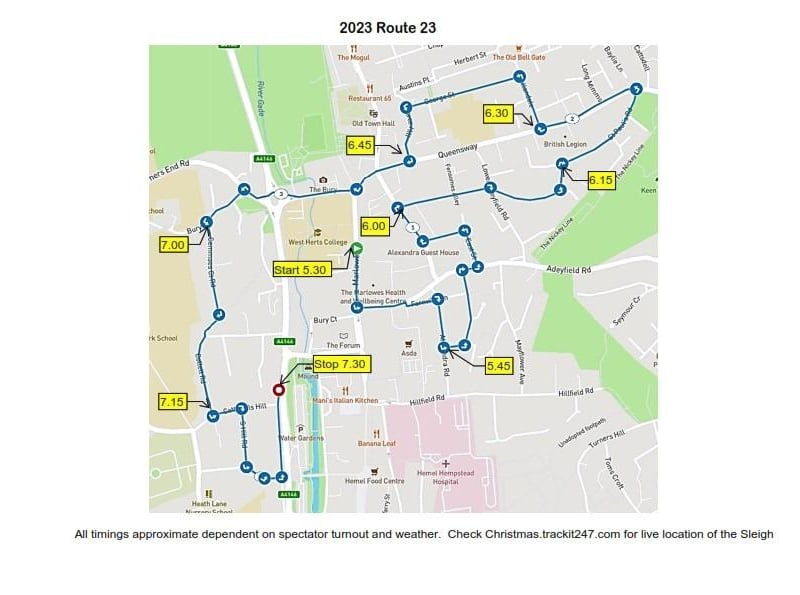December 3 - Town Centre and Cotterells