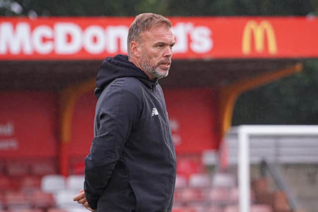 Bobby Wilkinson says he's never experienced an injury crisis like the current one at Hemel Hempstead. Photo: HHTFC.