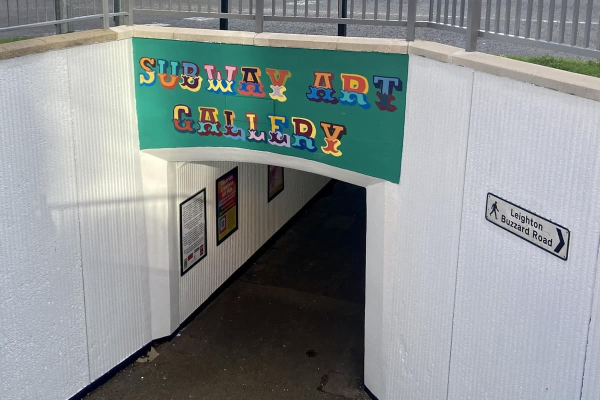 'Magic Roundabout’ subways in Hemel Hempstead transformed into art
