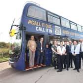 The launch of Buses and Businesses Against Abuse