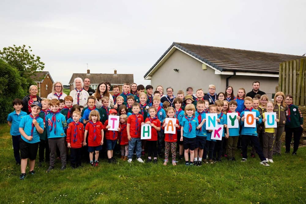 Redrow Eastern donates to local scouts