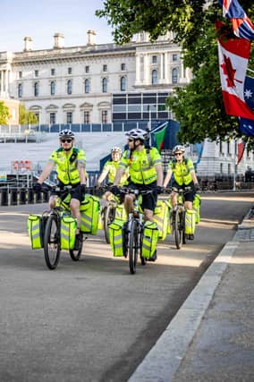 Volunteers from the Cycle Response Unit.