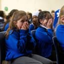 Pupils were delighted by Tim's remarkable tales