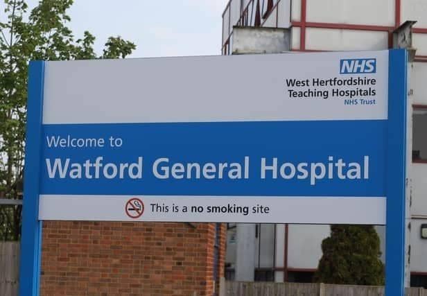 Watford General Hospital requires significant funding each year, photo from Will Durrant Local Democracy Reporting Service