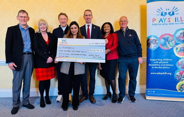 (L-R) Nick O'Byrne, Jackie Sandom, Robert Voss, Niki Michael, Peter Taylor, Dipti Amin, John Ambridge