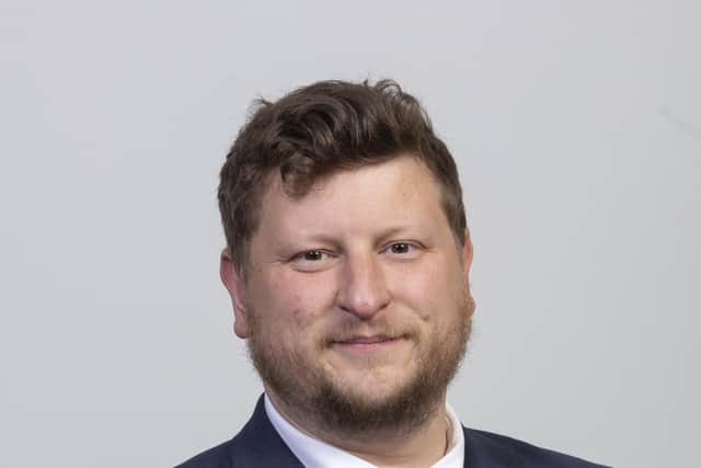 Cllr Alistair Willoughby. Deputy leader of the Labour group. Hertfordshire County Council. Image supplied by Hertfordshire County Council.