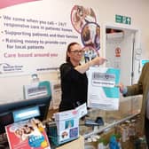 Sir Mike Penning visits Rennie Grove Peace Hospice Shop during Hospice Care Week