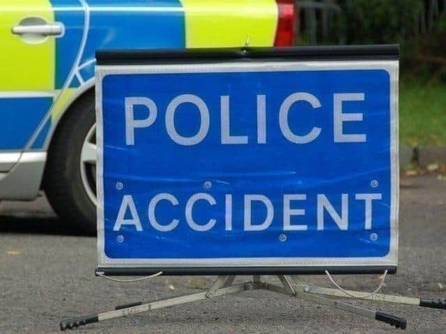 A remains in hospital following the crash