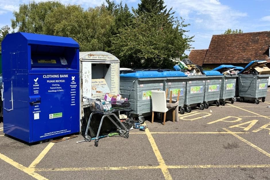 Recycling points across Dacorum could be shut in fly-tipping crackdown