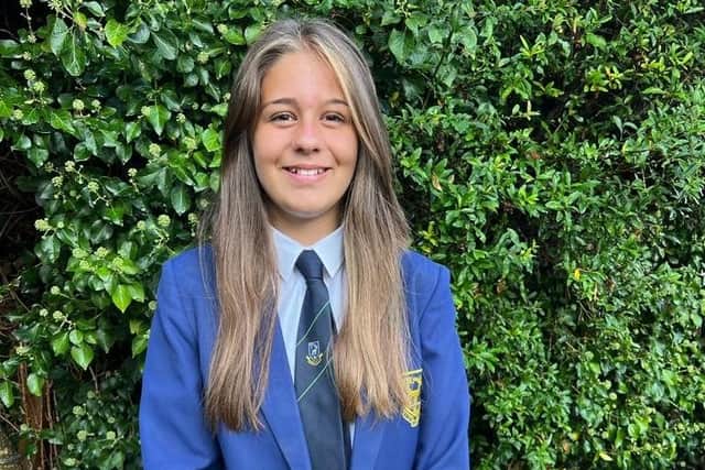 Enterprising 13-year-old Freya Booth who is fundraising for a volunteering expedition to Camps International in Costa Rica