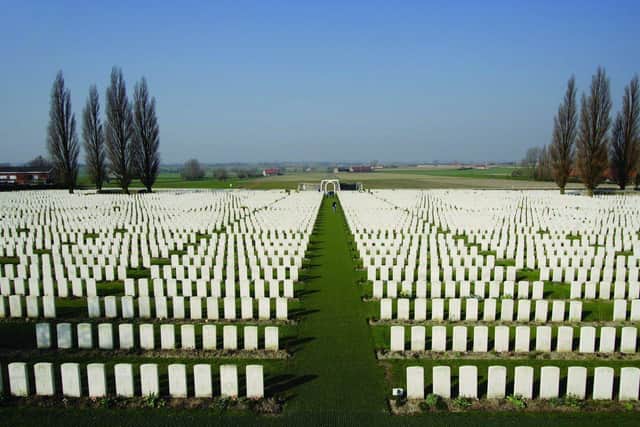 A Cemetery Managed by the War Graves Commission