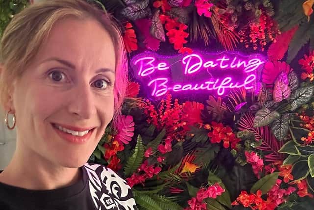 Eleni, founder of Be Dating Beautiful