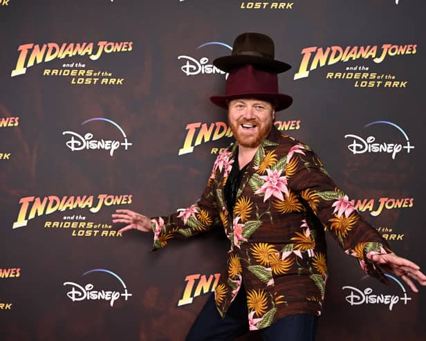 LONDON, ENGLAND - MAY 31: Leigh Francis attends the special screening of "Indiana Jones And The Raiders Of The Lost Ark" at Vue West End on May 31, 2023 in London. (Photo by Jeff Spicer/Getty Images for Disney)
