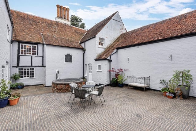 The ground floor of the house is centred around a charming courtyard which has a centuries-old well.