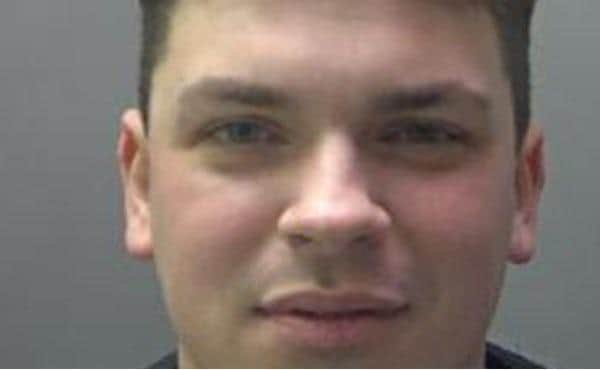 Jake Cummings mugshot. Photo: Herts Police