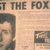 Malcolm Fairley - The Fox - terrorised towns and villages in Bedfordshire, Buckinghamshire, and Hertfordshire in 1984