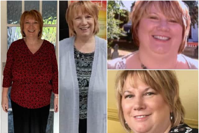 Amanda has lost nearly four stone.