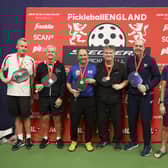 Roy Eastwood (second from right) at The Skechers Pickleball English Nationals.