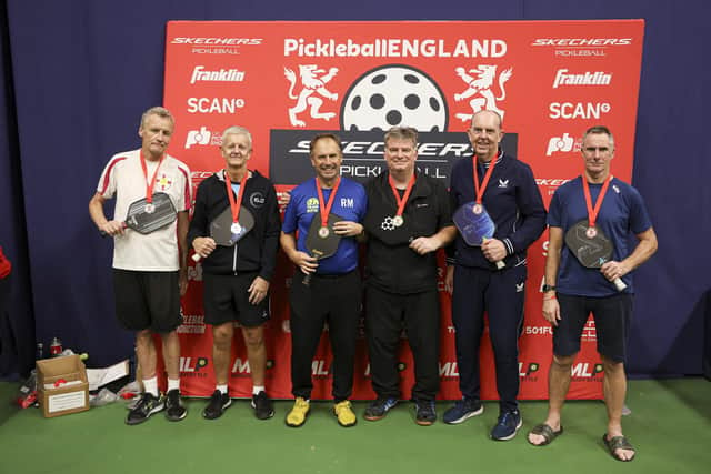 Roy Eastwood (second from right) at The Skechers Pickleball English Nationals.